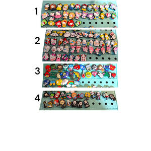 Shoe charms mix and match